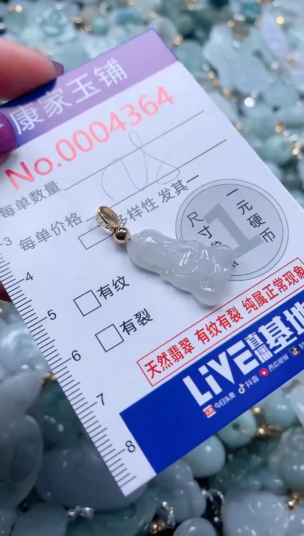 颈饰未镶嵌翡翠4363