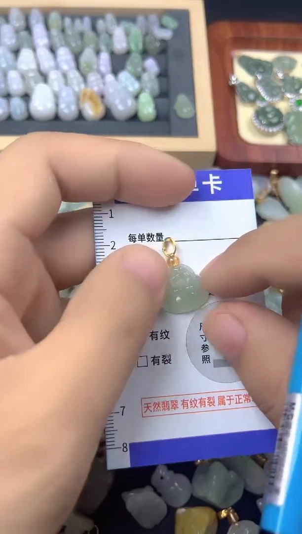 颈饰未镶嵌翡翠天然A货翡翠