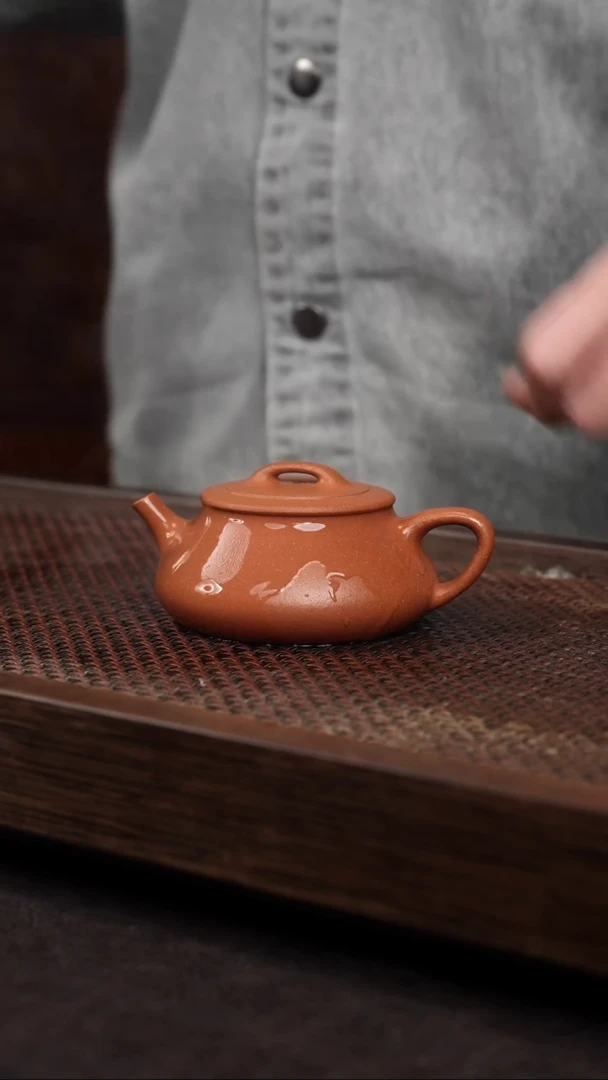 【闪购商品】紫砂茶壶五彩泥纳瓢