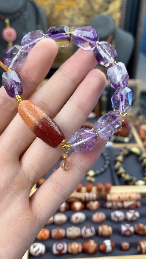 【闪购商品】玛瑙/玉髓颈饰未镶嵌高品一线手串