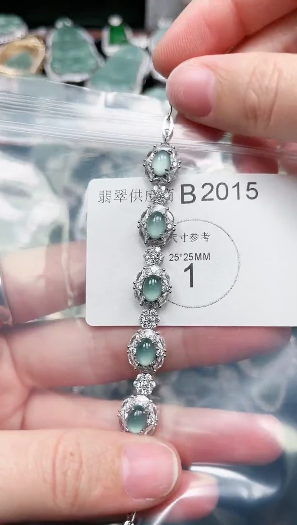 【闪购商品】翡翠颈饰未镶嵌赠皮绳2015