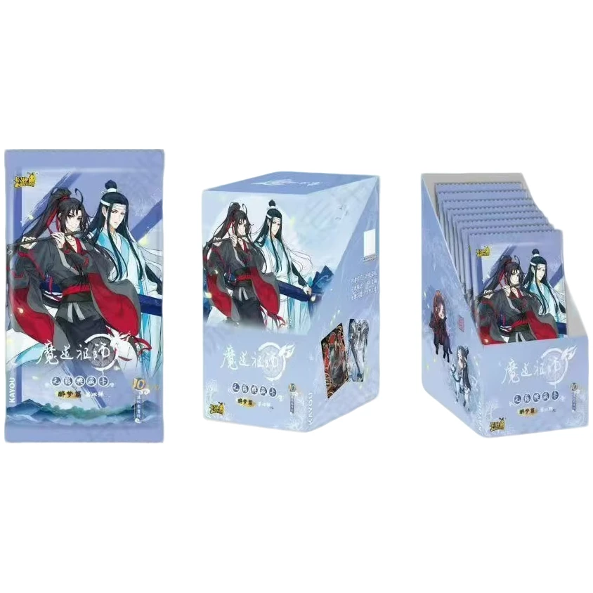 卡游【紫薯拆卡-平拆/pk】卡游-魔道祖师动画无羁典藏卡醉梦第四弹