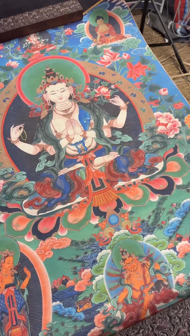 装裱画澄空梵像精品链接AA117