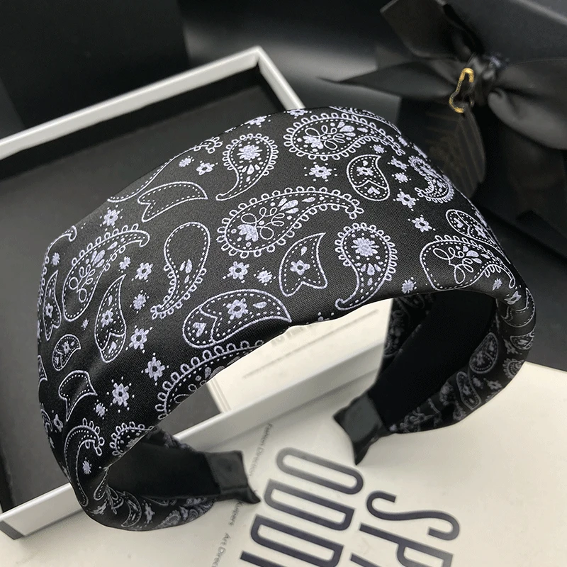 新款韩版韩式宽边发箍女士经典手工时尚简约百搭高档显脸小压发