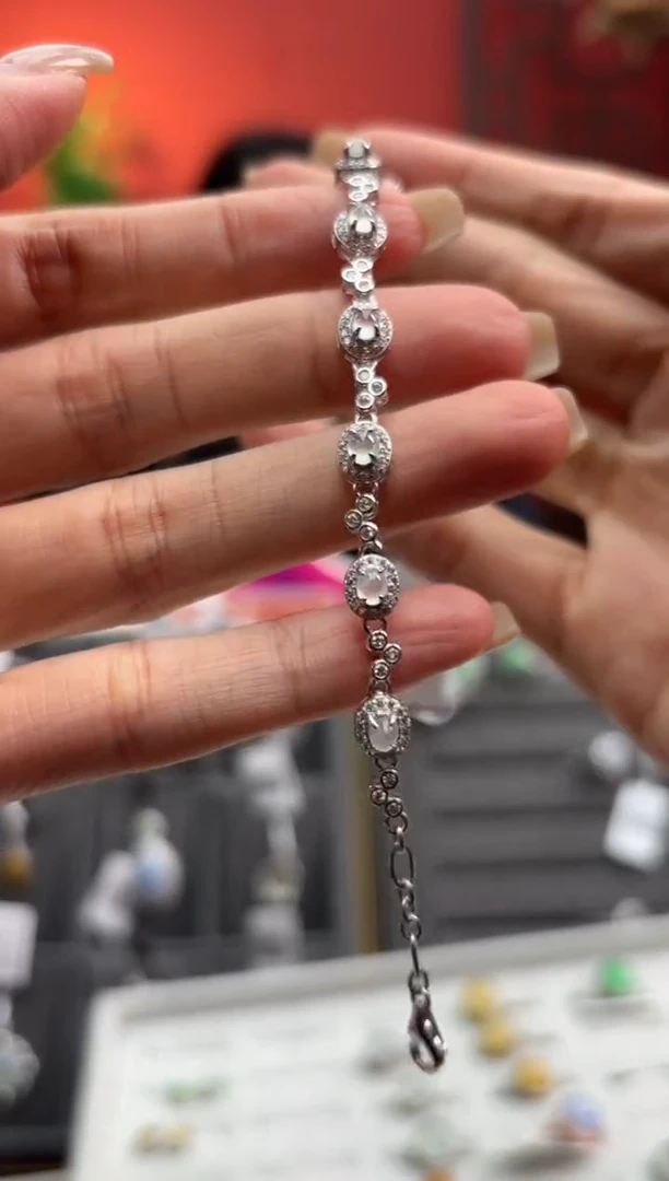 未镶嵌手链翡翠004495R