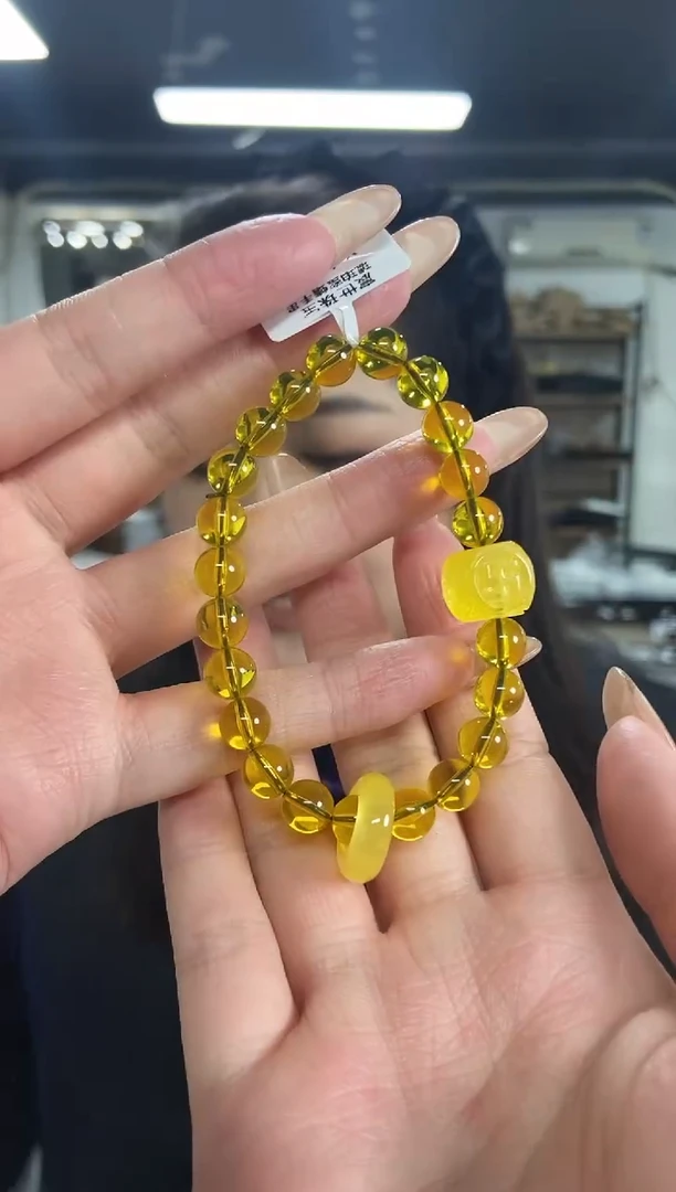 【闪购商品】蓝珀裸石未镶嵌多样性发其一颜色微差