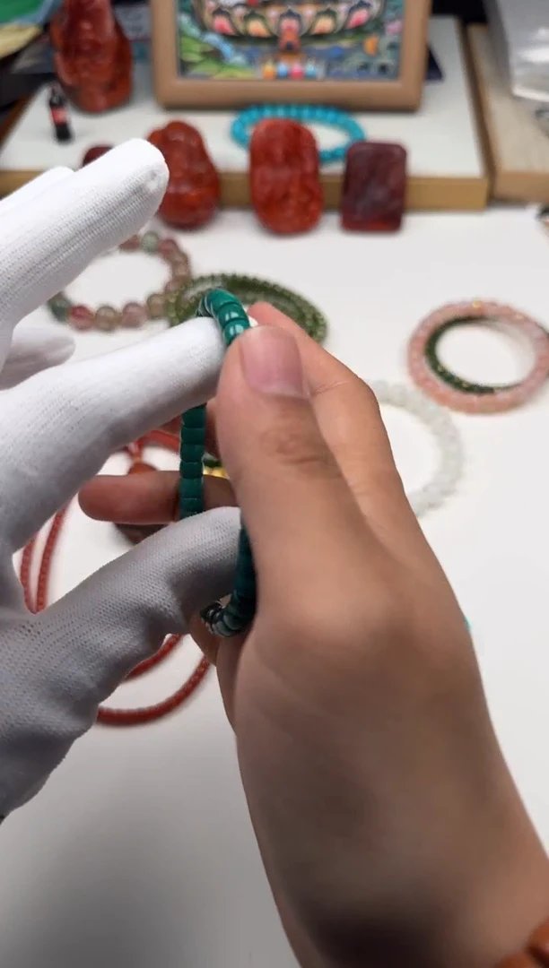 绿松石未镶嵌手串手串手串手串