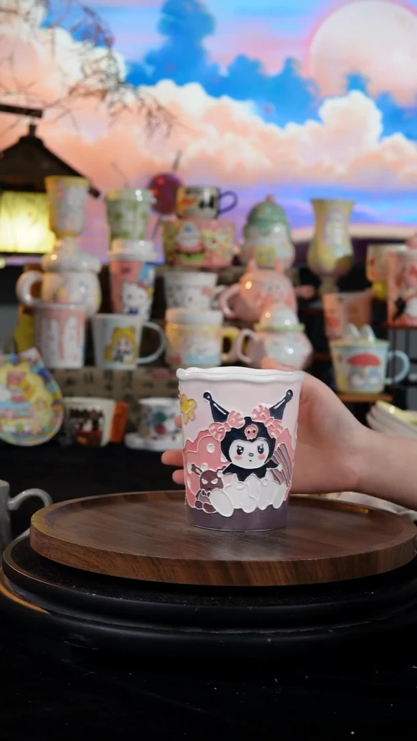 陶瓷便携款手工手绘景德镇陶瓷