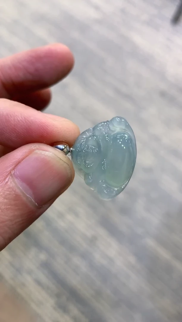 颈饰未镶嵌翡翠天然A货翡翠