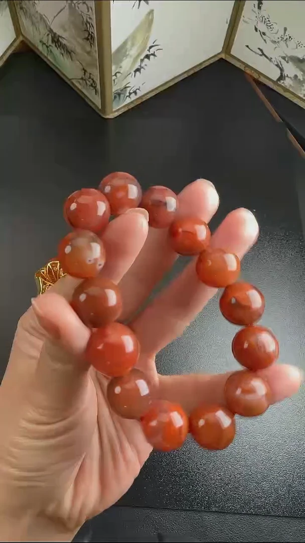 【闪购商品】南红玛瑙手串未镶嵌WY0213006多样性发一