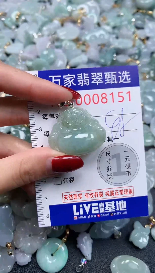 颈饰未镶嵌翡翠8151