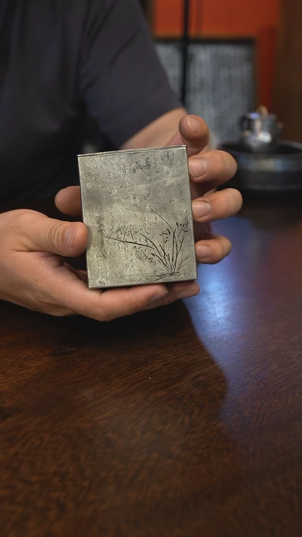 纯锡全手兰草建水