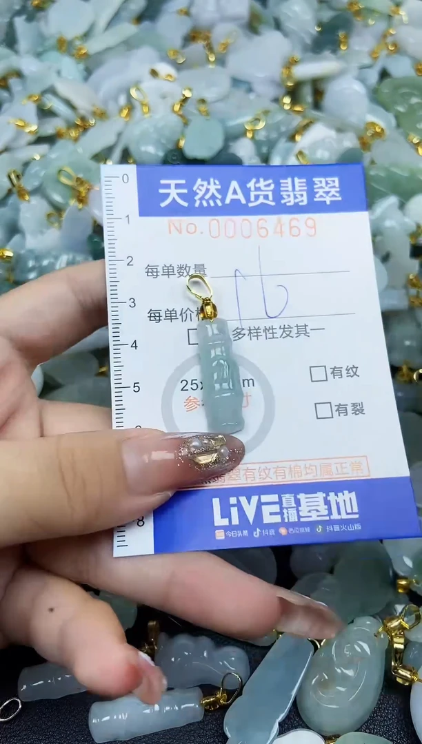 翡翠未镶嵌颈饰天然A货翡翠