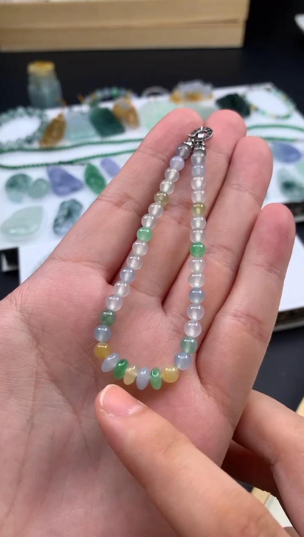 未镶嵌手链翡翠翡翠