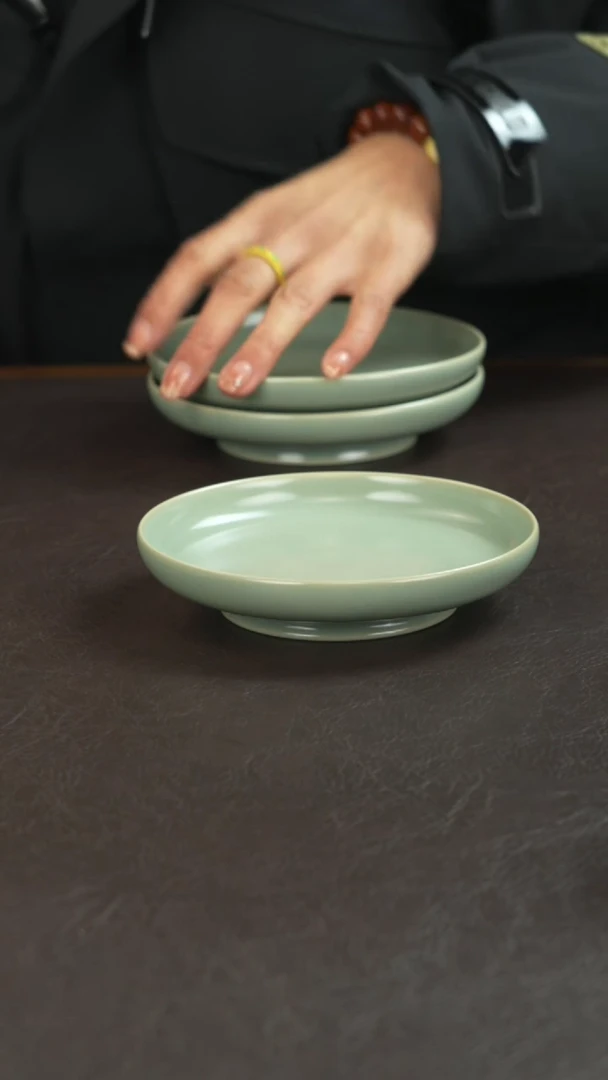 陶宣宝汝瓷原矿原釉手工作品