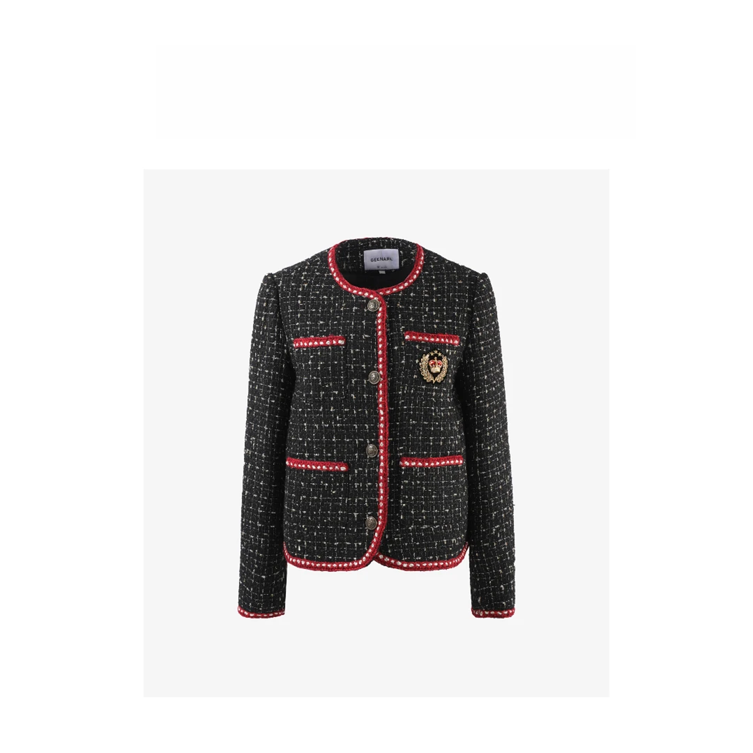 【龙哥专属】W7359535H 秋冬时尚百搭冷欲气质休闲女神感长袖外套