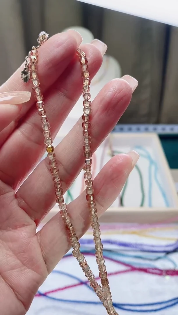 【闪购商品】尖晶石颈饰14K金镶嵌诗颜珠宝甄选SYZB94