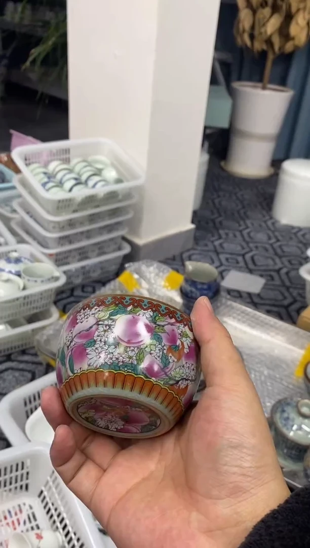 摆件陶景德陶瓷茶具容量约80