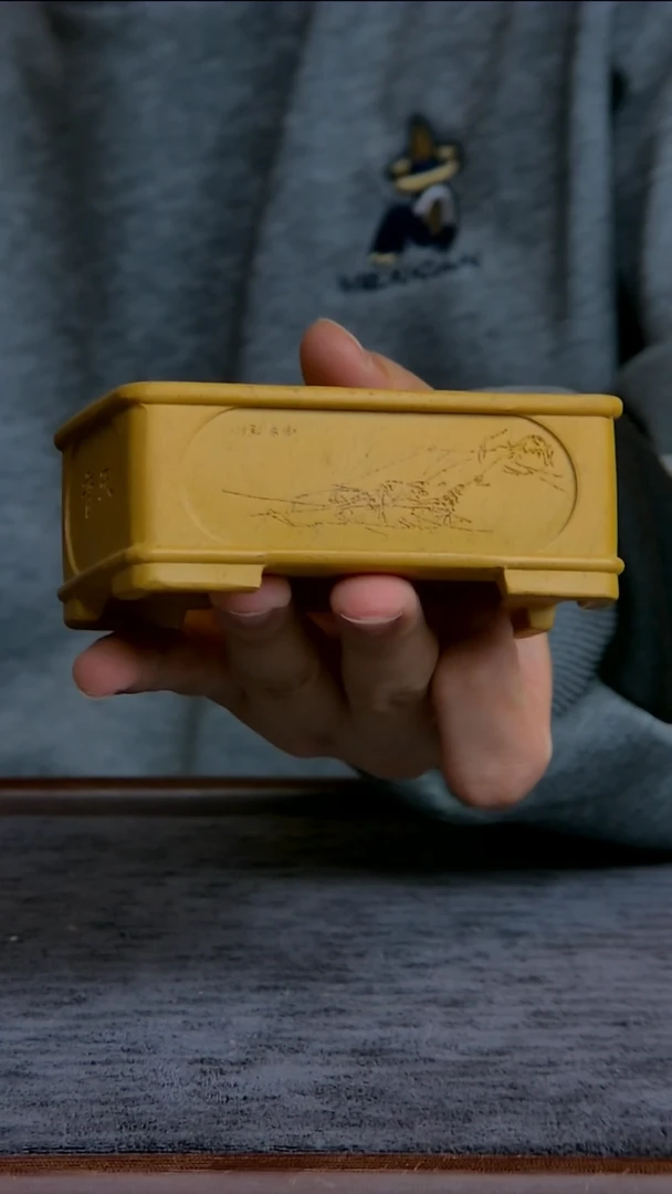 【闪购商品】紫砂花盆9*6*2.8内径紫砂花盆