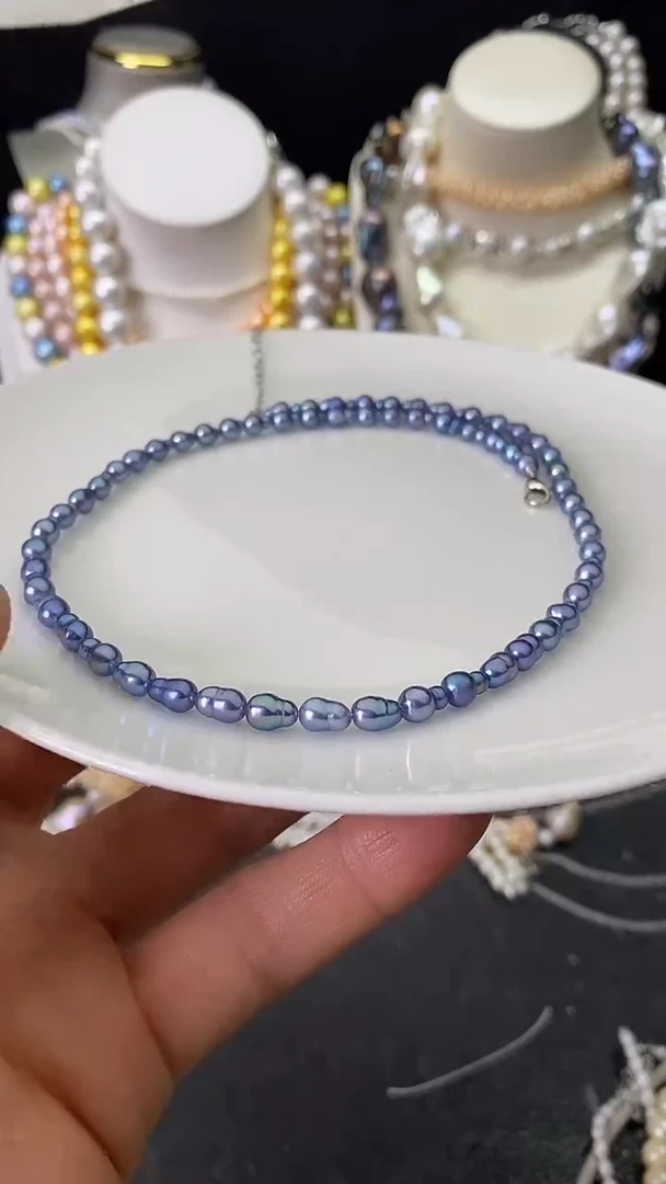 颈饰未镶嵌淡水珍珠多人