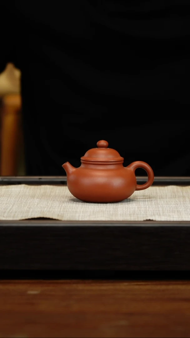 茶壶紫砂朱泥小容天