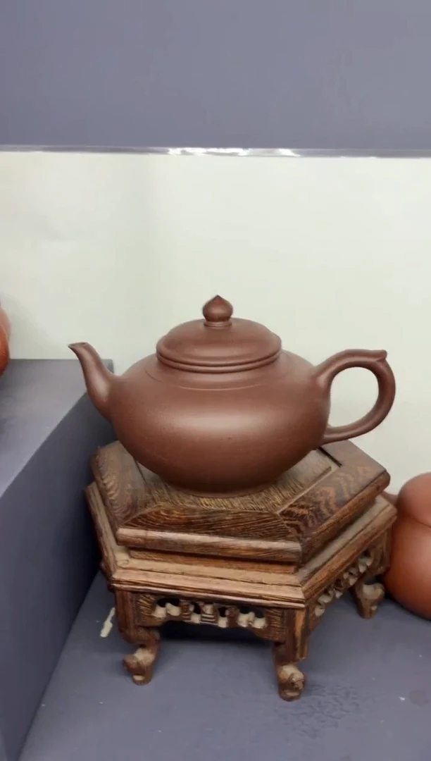 茶壶紫砂台西紫泥 笑樱