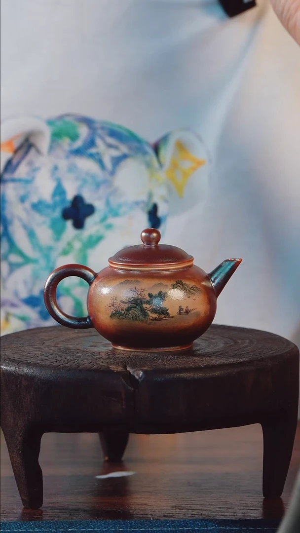 艺然堂手工手绘茶器