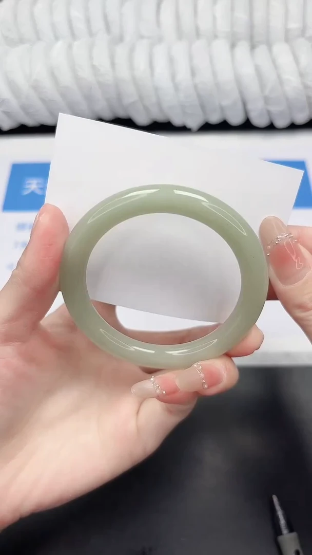 未镶嵌手镯石英质玉5-58.4DY