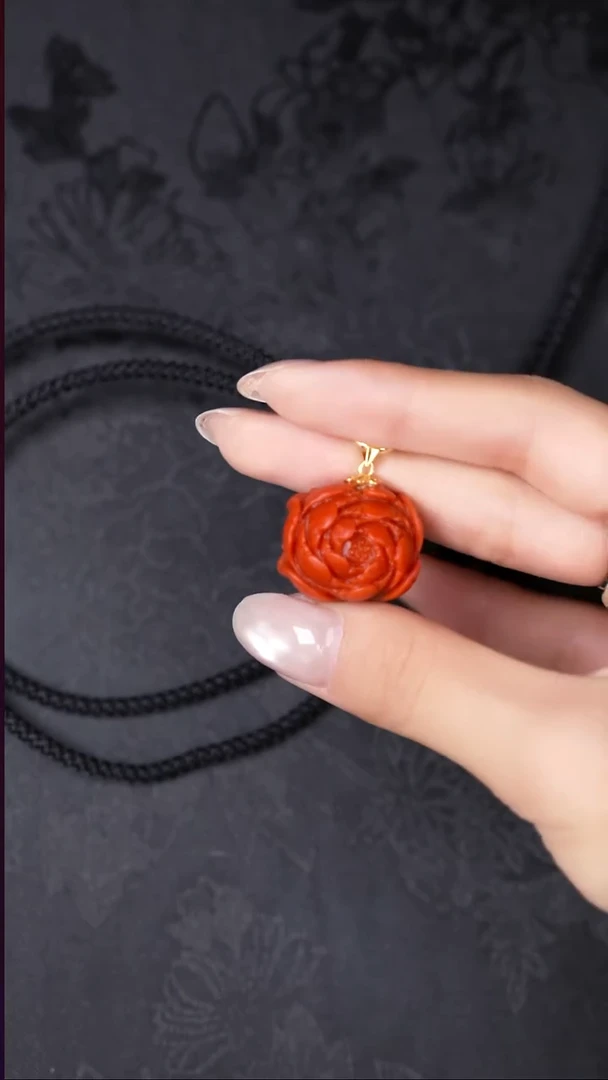 吊坠(赠链)银S925镶嵌南红玛瑙工厂抛货 假1罚3 多样性发其1