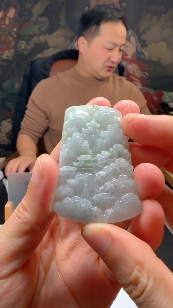 【闪购商品】翡翠颈饰未镶嵌L-@@QJXC12102多样性发其一