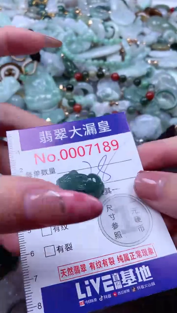 颈饰未镶嵌翡翠7189