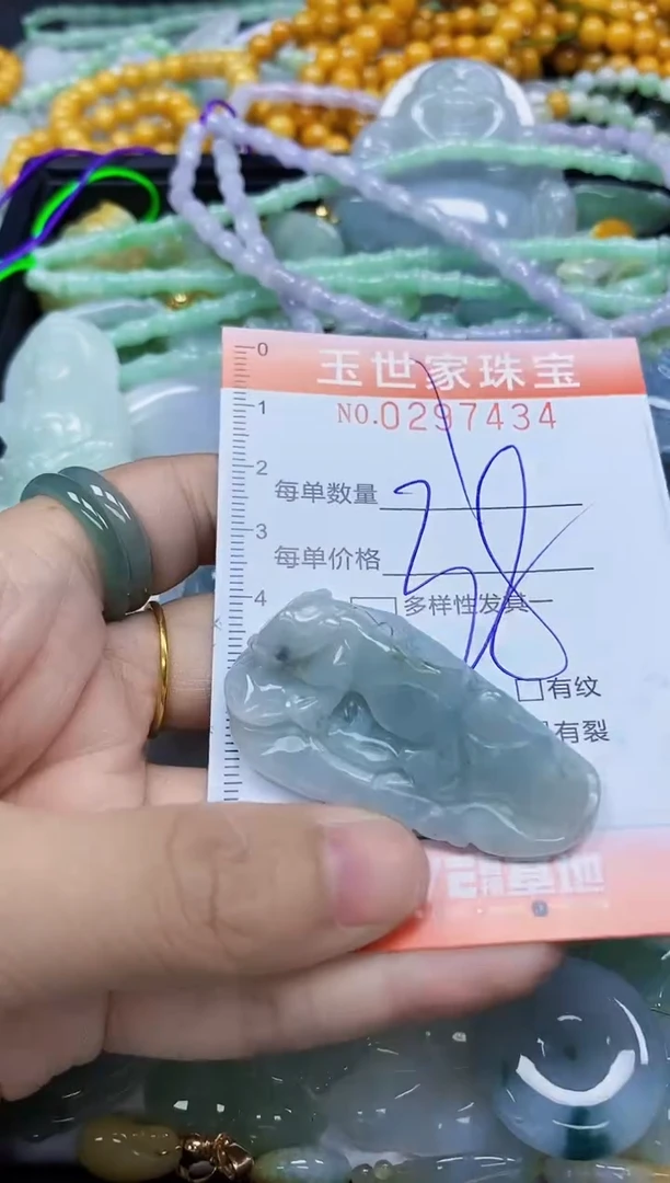 翡翠未镶嵌颈饰闪购0297434