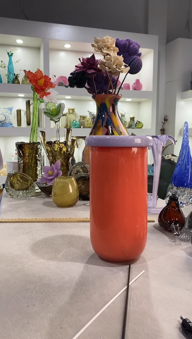 慕忆家手作琉璃花瓶
