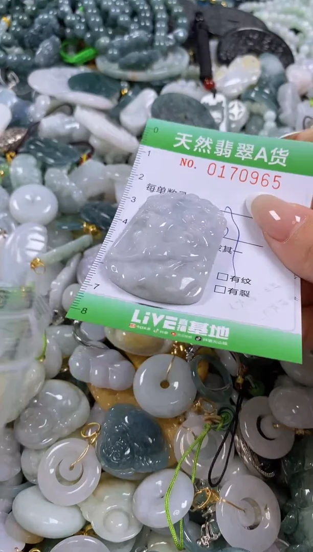 翡翠未镶嵌颈饰闪购0170965