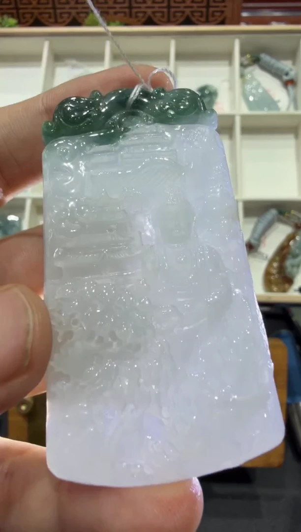 未镶嵌挂件翡翠A货翡翠多样性孤品