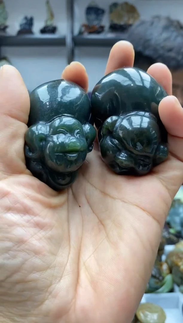 未镶嵌和田玉把件拍一发一 多样性发货