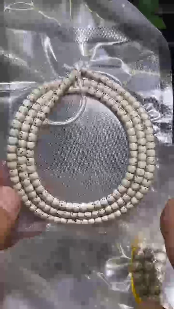 星月菩提手串4*5直切大留白