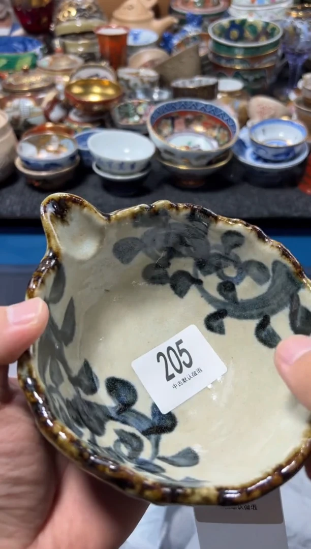 瓷片魏****r夏目海外回流瓷器中古品。