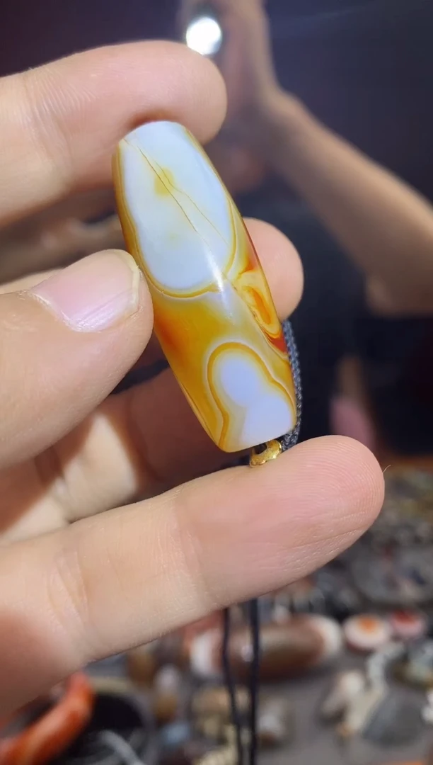 玛瑙/玉髓颈饰未镶嵌-1128 -44