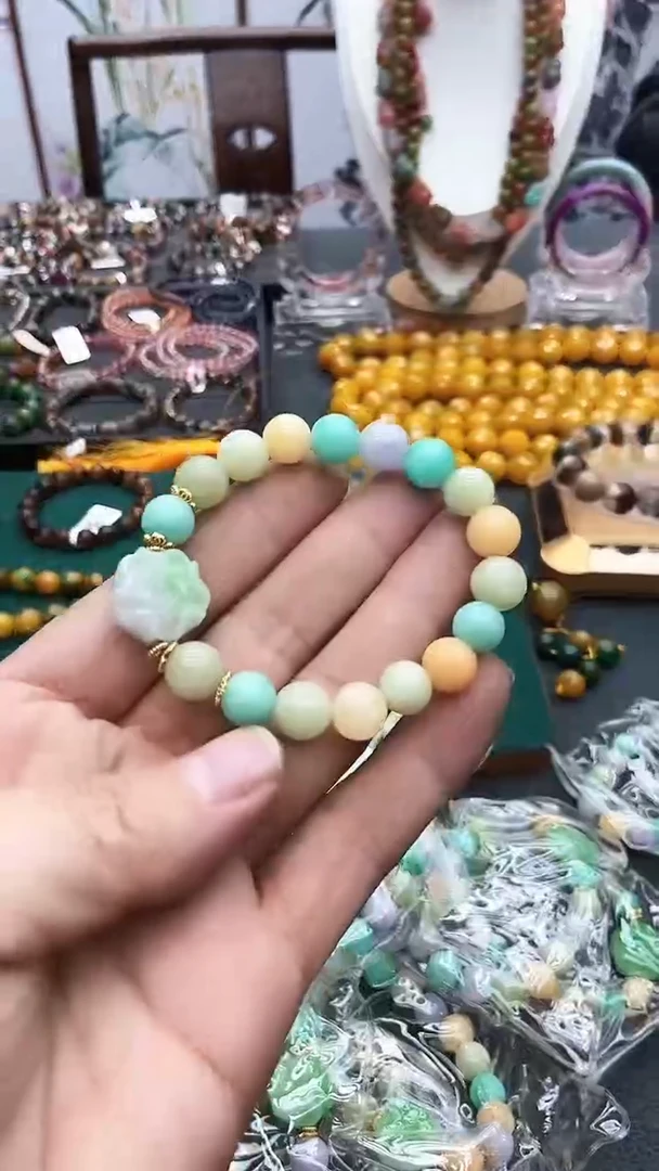【闪购商品】翡翠手串未镶嵌A45 手串
