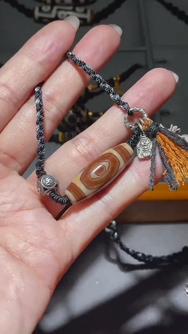 【闪购商品】玛瑙/玉髓颈饰未镶嵌Y62465熊猫三y锁骨链