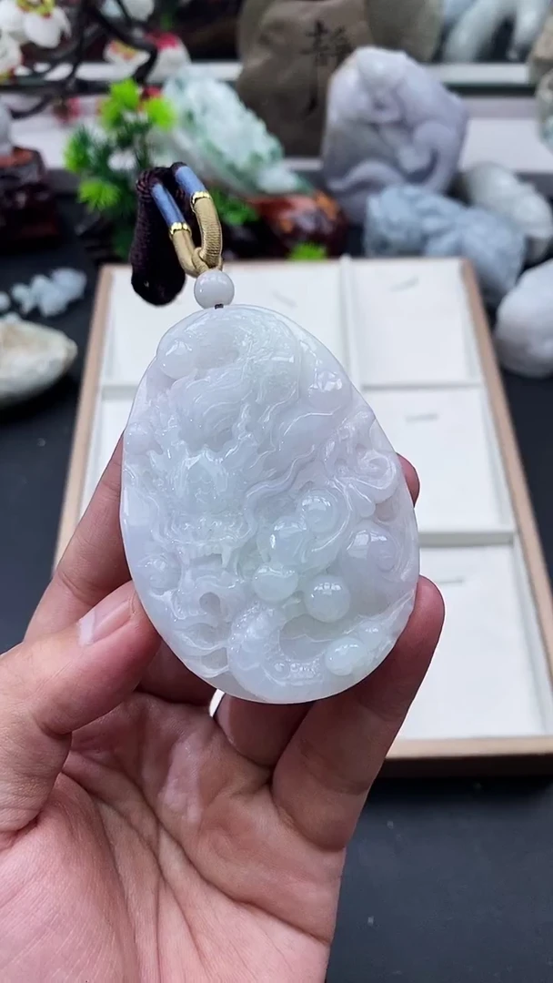 颈饰未镶嵌翡翠天然缅甸A货翡翠