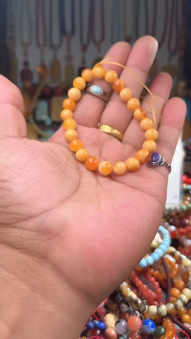 未镶嵌.石英质玉（缅黄）?***姐 一物一拍 168361