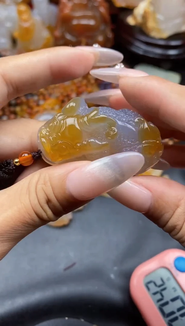 【闪购商品】玛瑙/玉髓颈饰未镶嵌ll