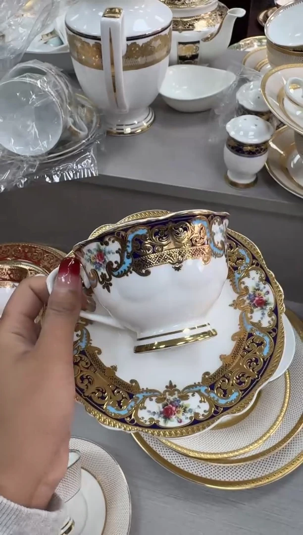 【闪购商品】瓷片两杯两碟福利款