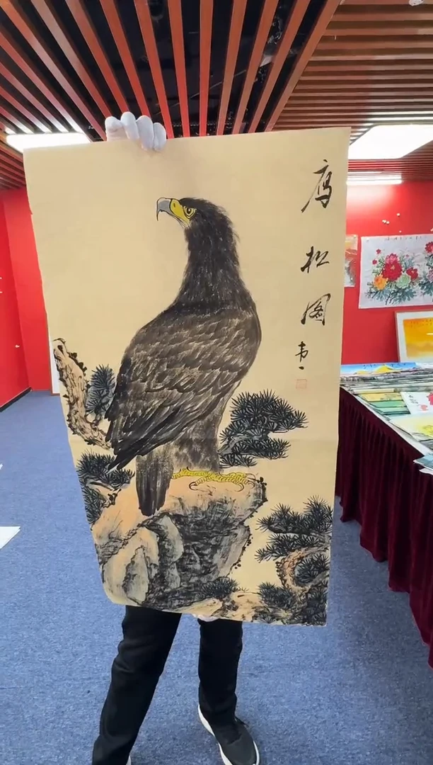 国画韦加斯老师三尺整张精品