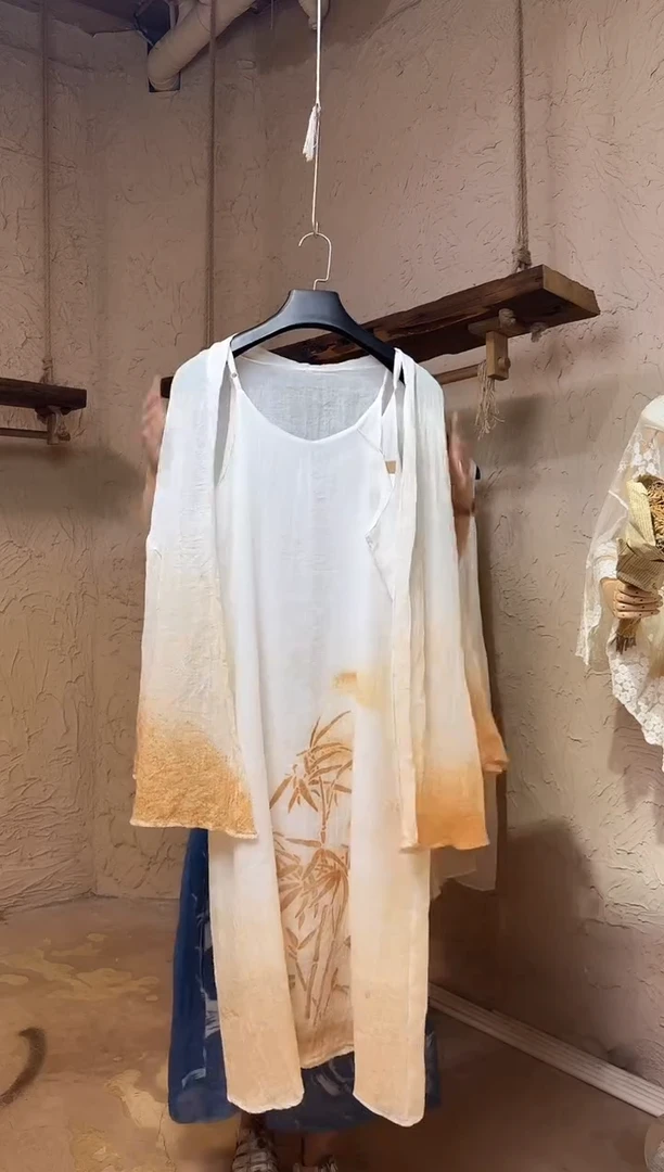 国风新中式铁锈染2025