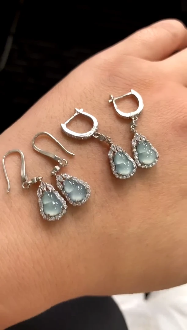 【闪购商品】翡翠耳饰合金买断价（多样性只发其一）可备注