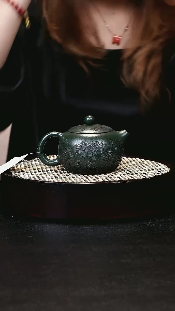 茶壶紫砂宜兴茶壶h56604