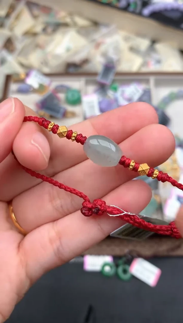 银S925镶嵌挂件翡翠一